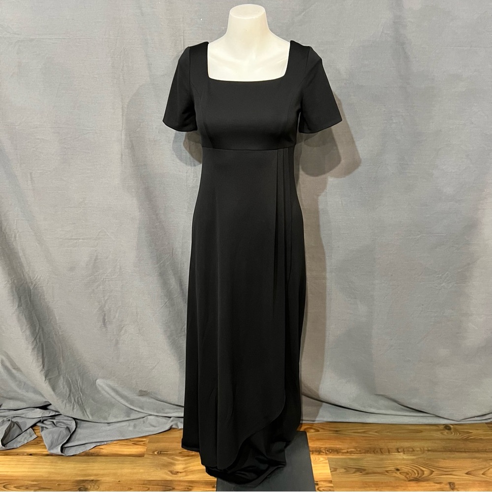 Stage Accents Sophisticated Black Maxi Dress